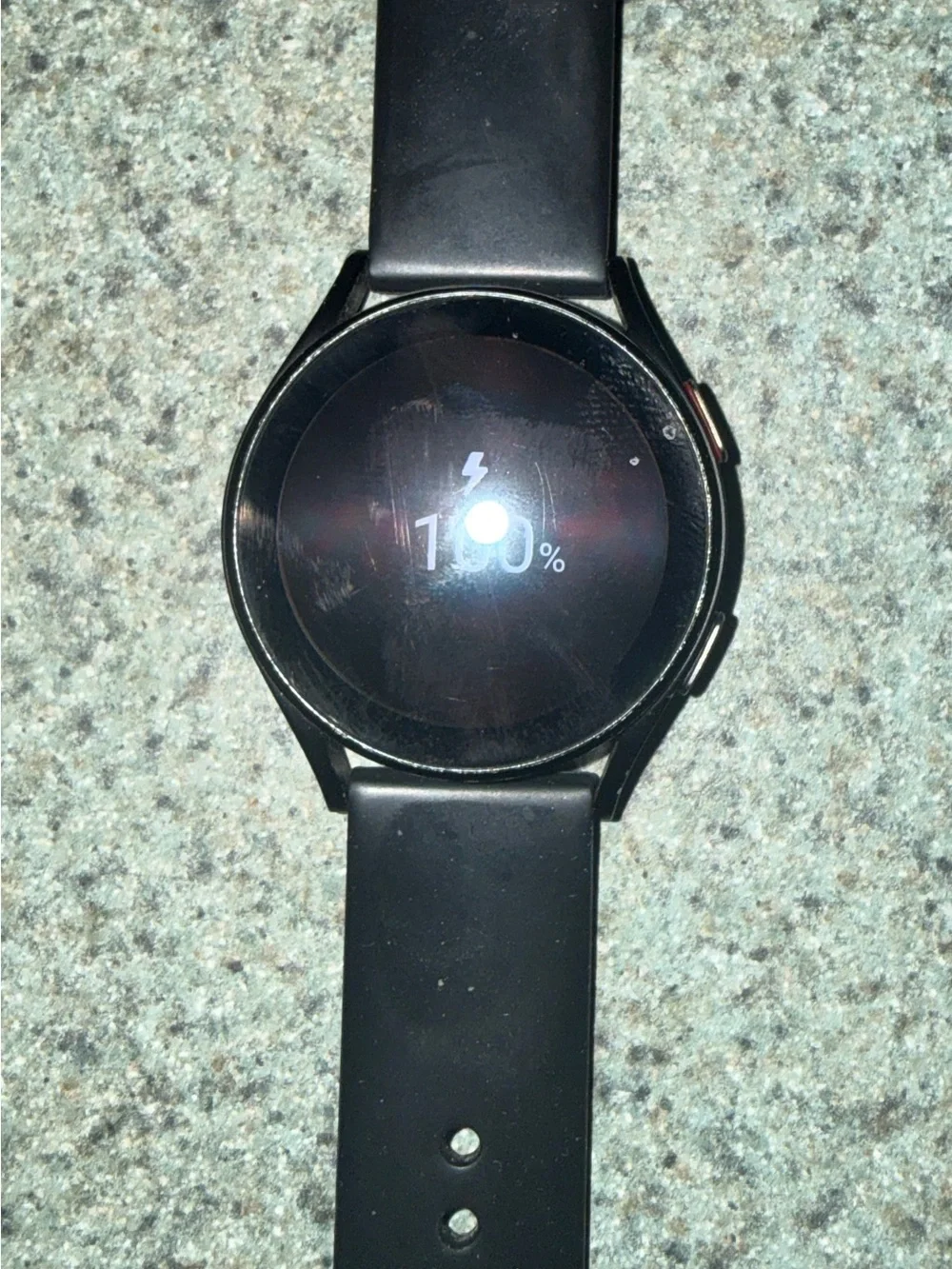 Samsung Black Smartwatch Galaxy Watch4 Classic w/ watchbands screen covers